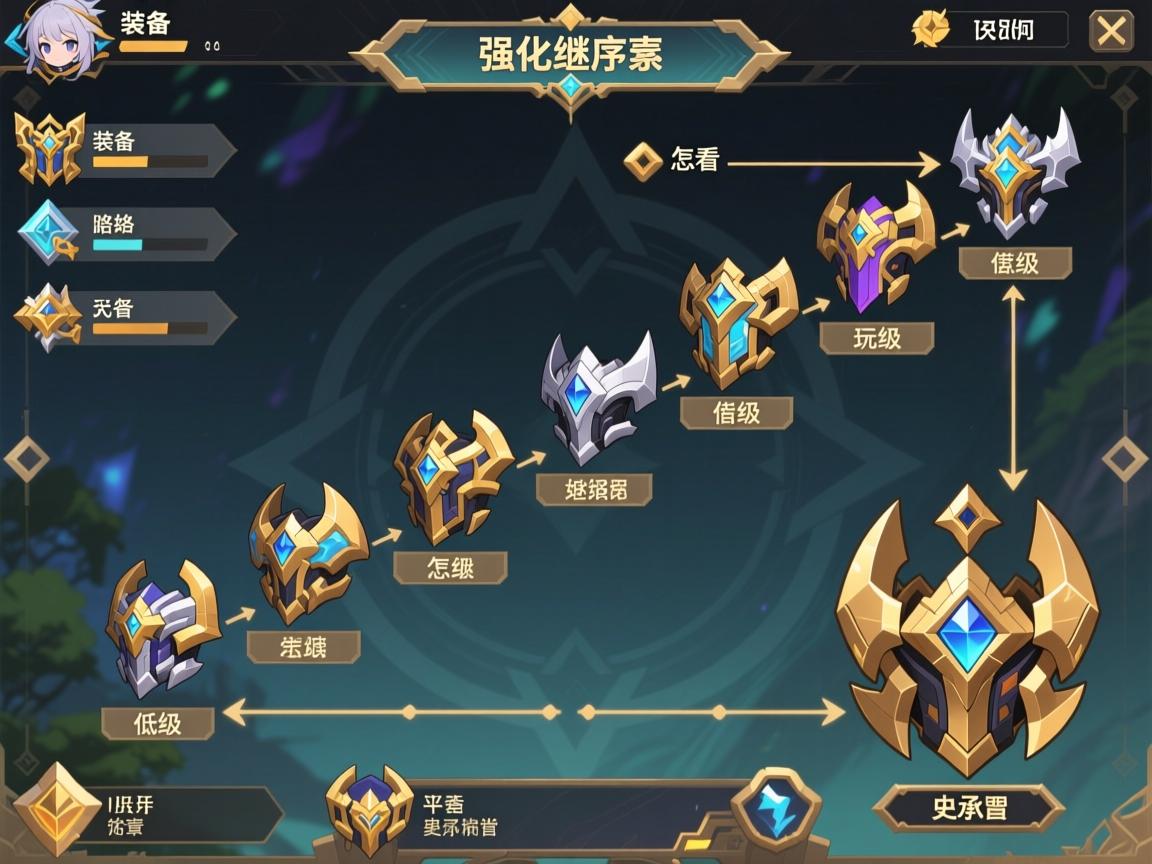 装备强化继承顺序图怎么看,平民玩家如何规划从低级装备到史诗的继承路径? 装备强化继承顺序图怎么看,平民玩家如何规划从低级装备到史诗的继承路径?