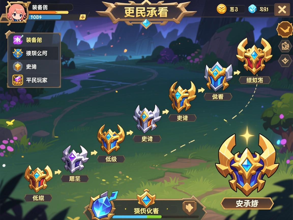 装备强化继承顺序图怎么看,平民玩家如何规划从低级装备到史诗的继承路径? 装备强化继承顺序图怎么看,平民玩家如何规划从低级装备到史诗的继承路径?