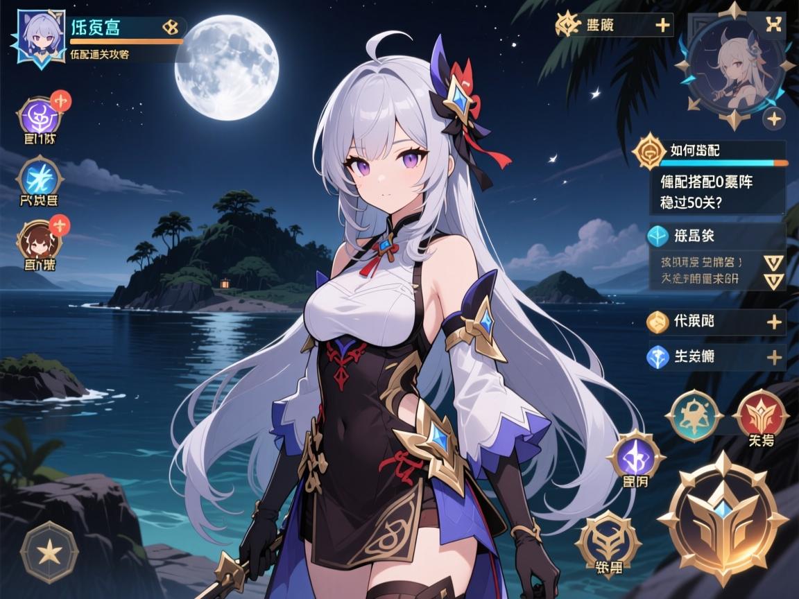 暗月岛低配通关攻略有哪些?_如何搭配0氪阵容稳过50关? 暗月岛低配通关攻略有哪些?_如何搭配0氪阵容稳过50关?