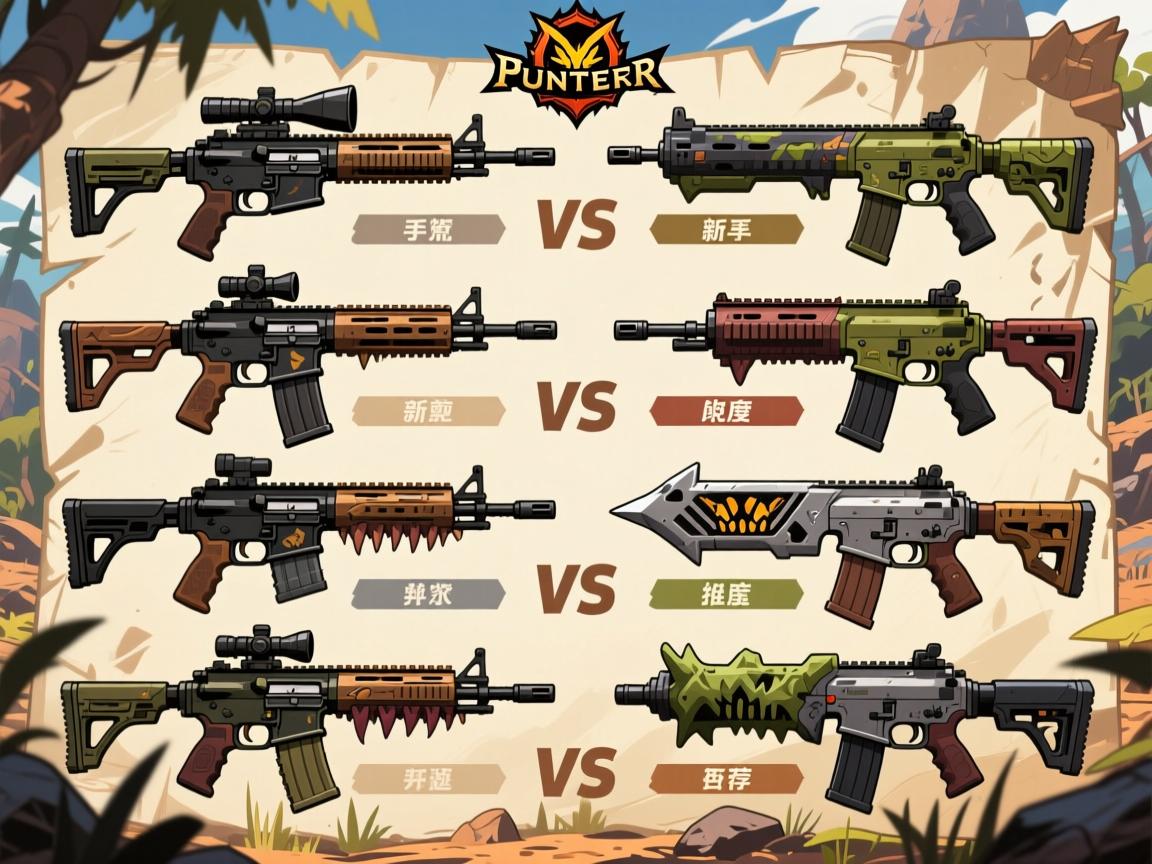 怪物猎人荒野武器对比,新手开荒怎么选,高强度武器有哪些,组队搭配推荐 怪物猎人荒野武器对比,新手开荒怎么选,高强度武器有哪些,组队搭配推荐