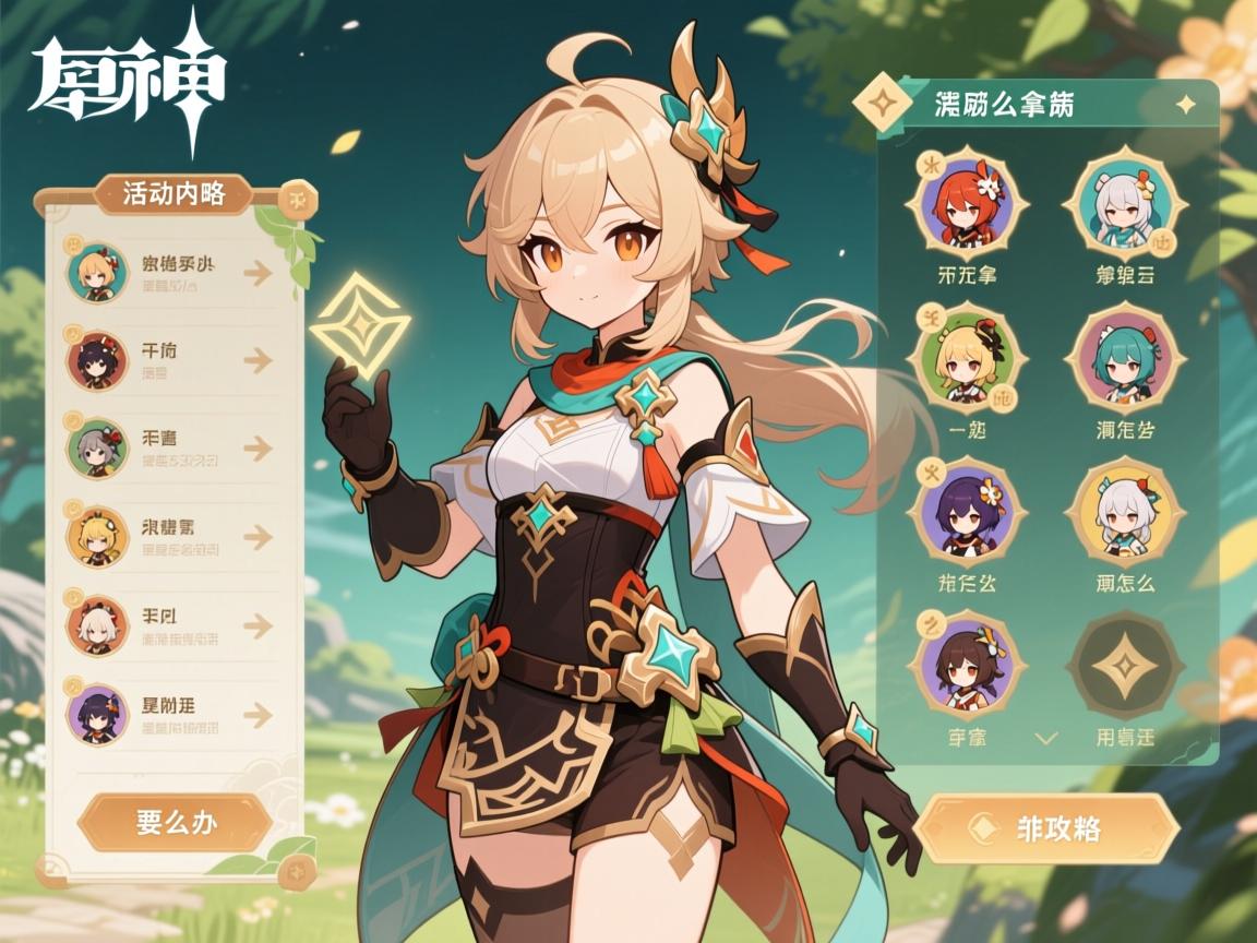 原神活动内容攻略,奖励怎么拿满,时间不够怎么办,角色该怎么选 原神活动内容攻略,奖励怎么拿满,时间不够怎么办,角色该怎么选