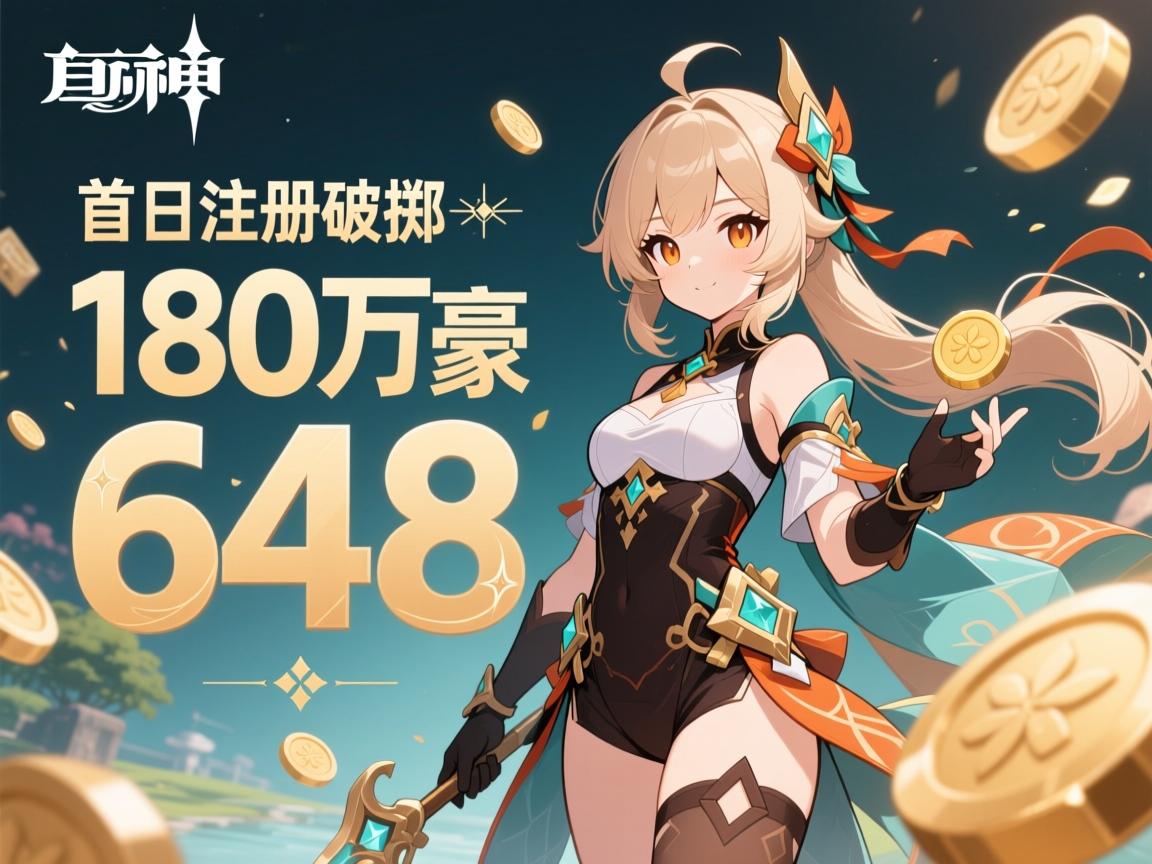 原神首日注册破180万豪掷648