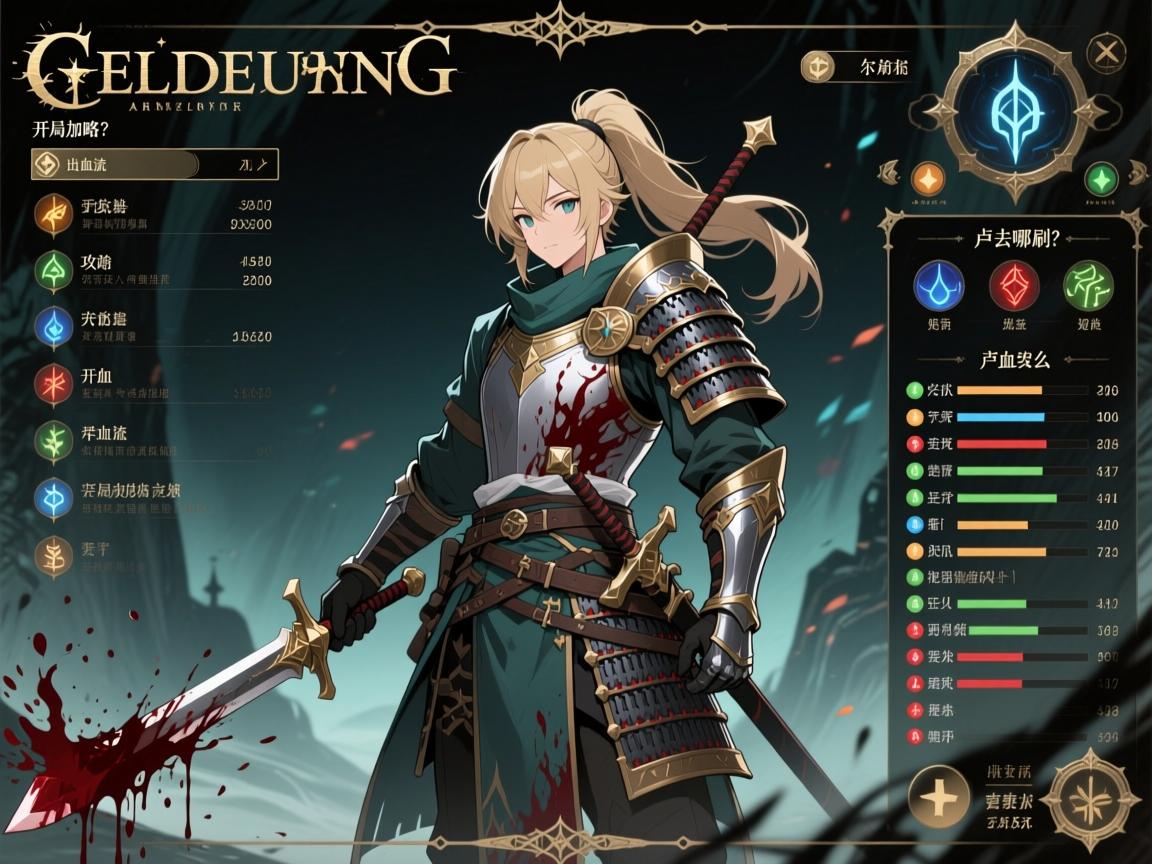 艾尔登法环武士攻略:开局加点怎么配?出血流怎么玩?卢恩去哪刷? 艾尔登法环武士攻略:开局加点怎么配?出血流怎么玩?卢恩去哪刷?