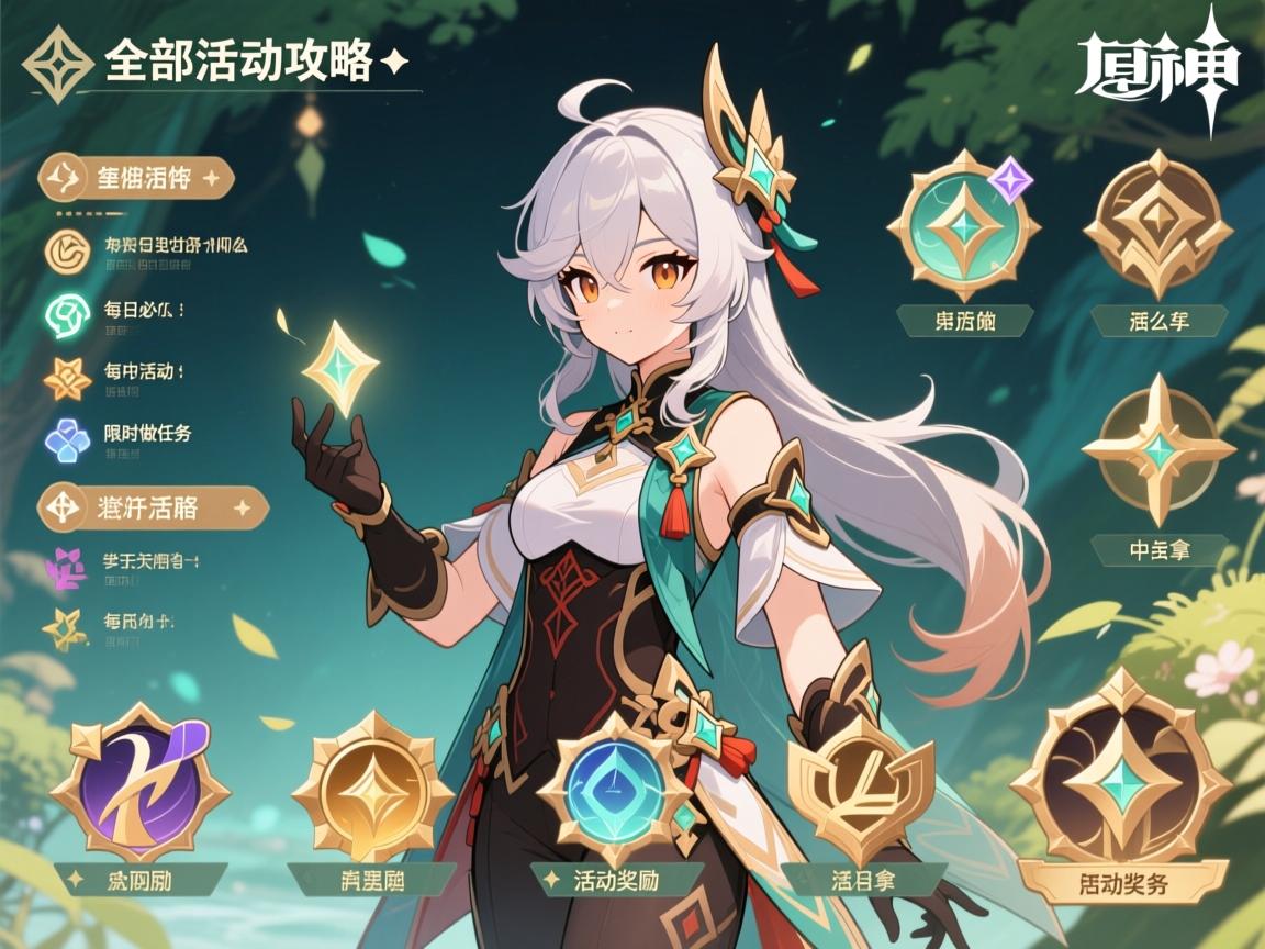 原神全部活动攻略,每日必做任务有哪些,限时活动怎么参与,活动奖励怎么拿 原神全部活动攻略,每日必做任务有哪些,限时活动怎么参与,活动奖励怎么拿