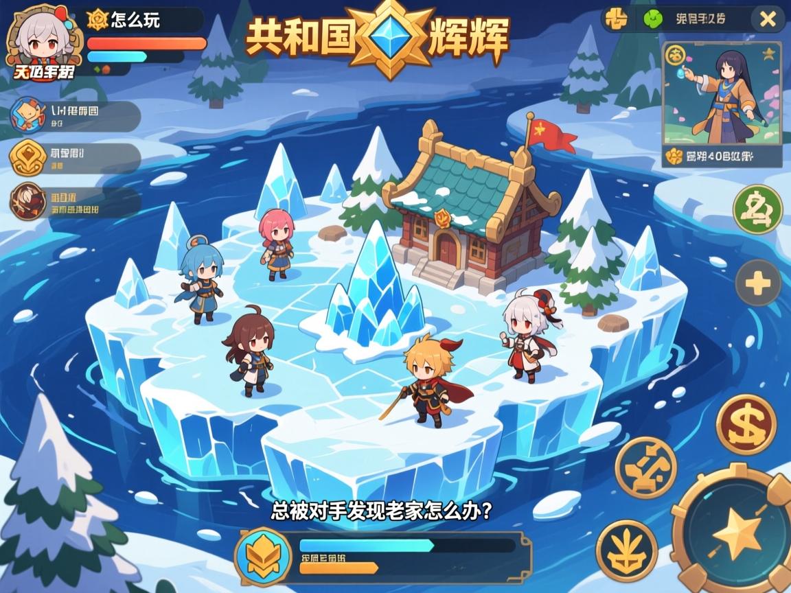 共和国之辉冰天地图怎么玩?总被对手发现老家怎么办? 共和国之辉冰天地图怎么玩?总被对手发现老家怎么办?