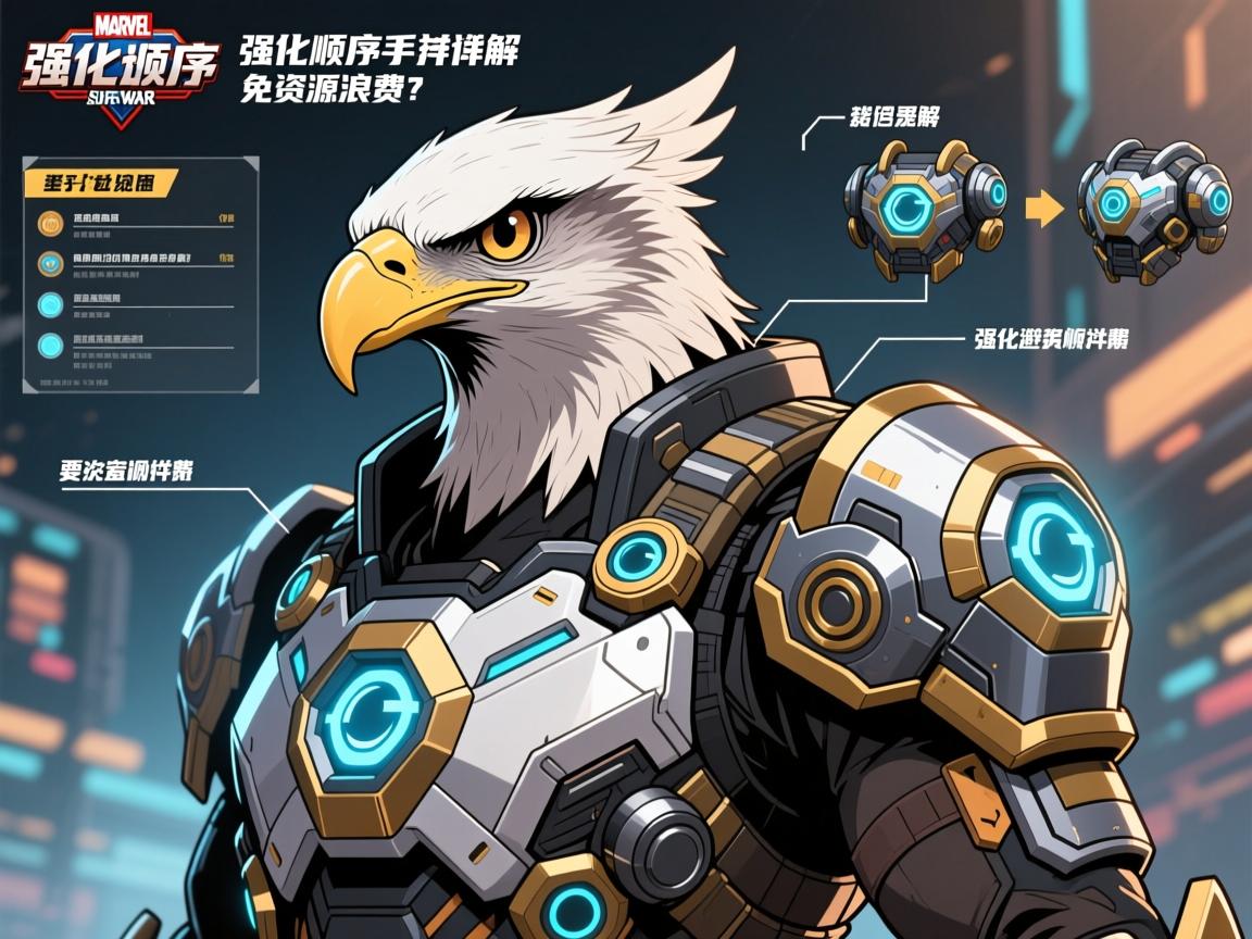 鹰眼装备强化顺序图详解:在漫威超级战争中,新手该如何规划装备强化顺序避免资源浪费? 鹰眼装备强化顺序图详解:在漫威超级战争中,新手该如何规划装备强化顺序避免资源浪费?