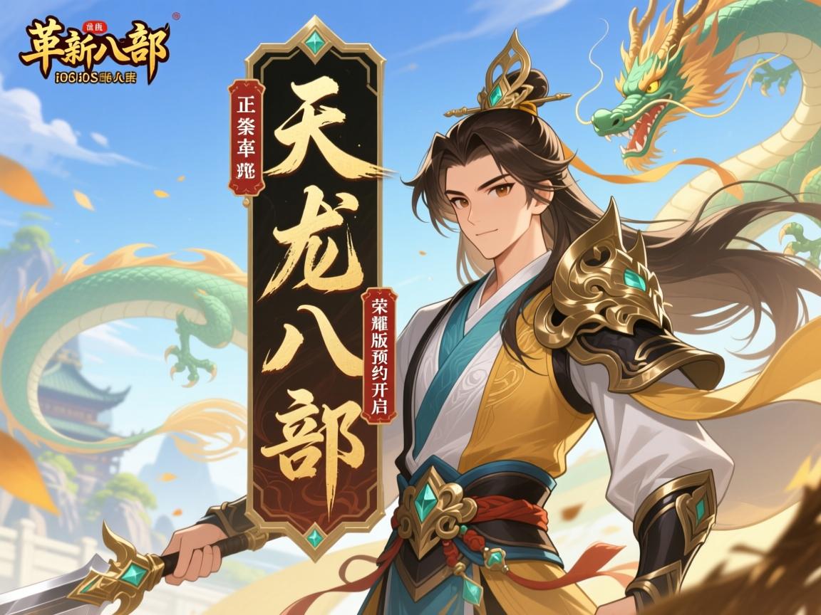 金庸正版竖版革新天龙八部荣耀版iOS预约开启 金庸正版竖版革新天龙八部荣耀版iOS预约开启