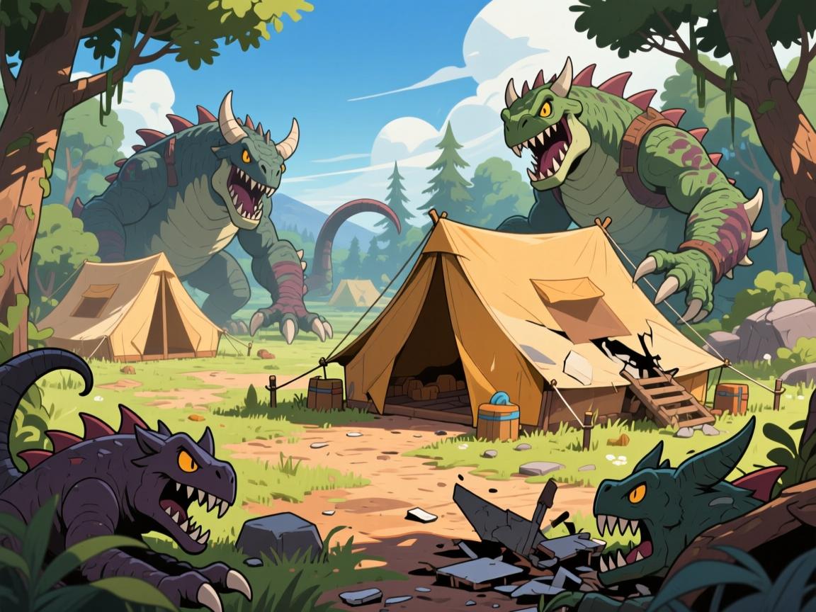 怪物猎人荒野地图营地,营地选址有什么讲究,安全营地怎么找,营地被怪物拆了怎么办 怪物猎人荒野地图营地,营地选址有什么讲究,安全营地怎么找,营地被怪物拆了怎么办