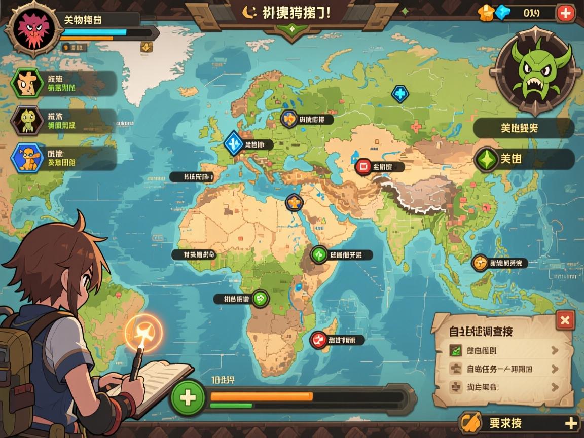 怪物猎人荒野地图任务,关键任务怎么触发,实地调查怎么开启,自由任务在哪接 怪物猎人荒野地图任务,关键任务怎么触发,实地调查怎么开启,自由任务在哪接