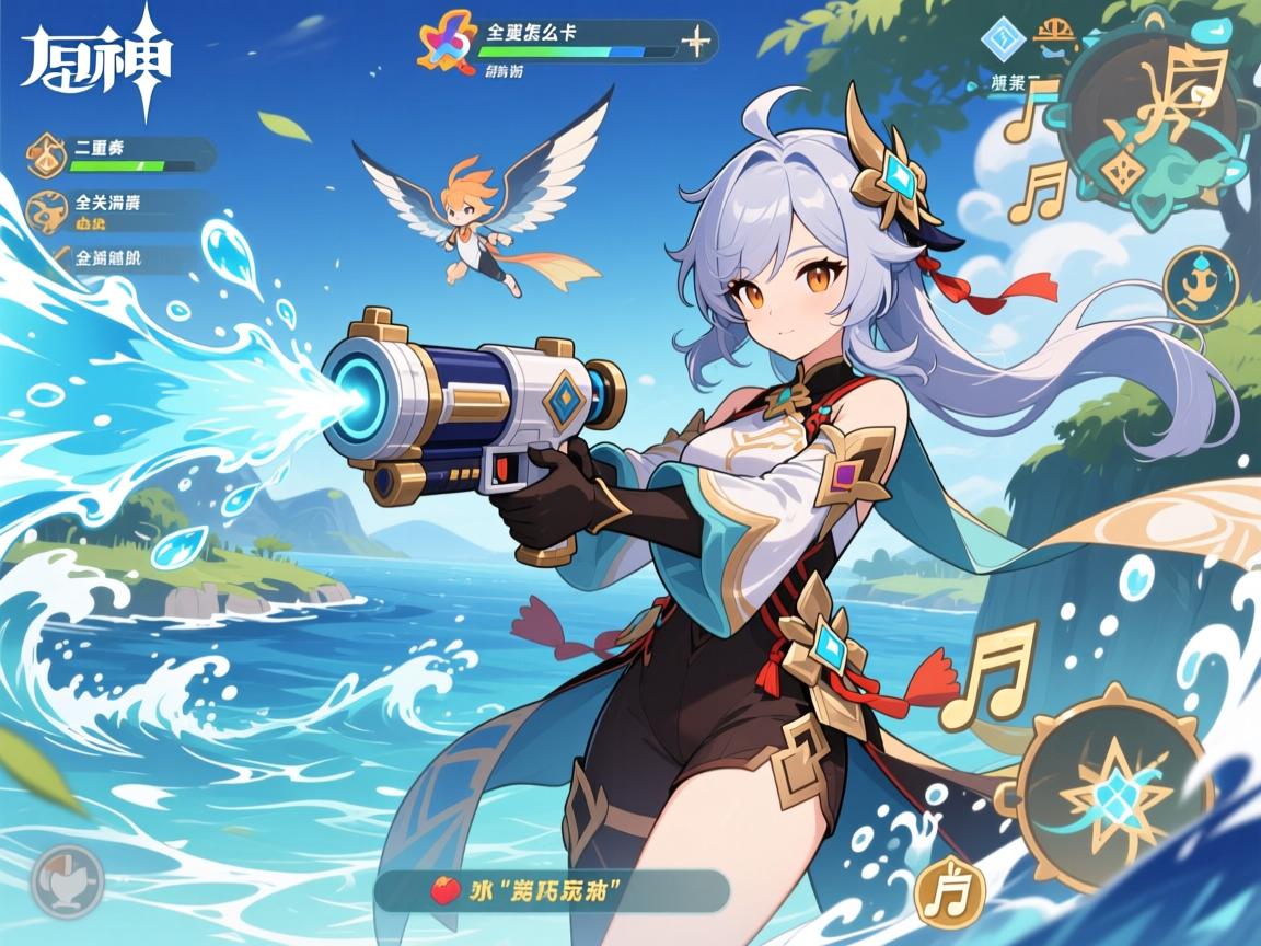 原神活动攻略湍,飞迸湍流二重奏怎么玩,全关卡满奖励如何获得,水炮射击技巧有哪些 原神活动攻略湍,飞迸湍流二重奏怎么玩,全关卡满奖励如何获得,水炮射击技巧有哪些