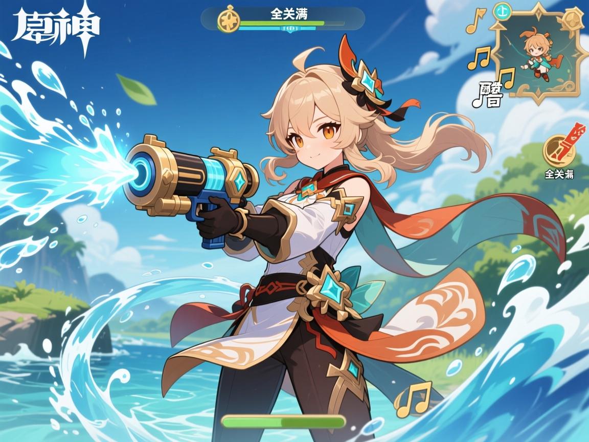 原神活动攻略湍,飞迸湍流二重奏怎么玩,全关卡满奖励如何获得,水炮射击技巧有哪些 原神活动攻略湍,飞迸湍流二重奏怎么玩,全关卡满奖励如何获得,水炮射击技巧有哪些