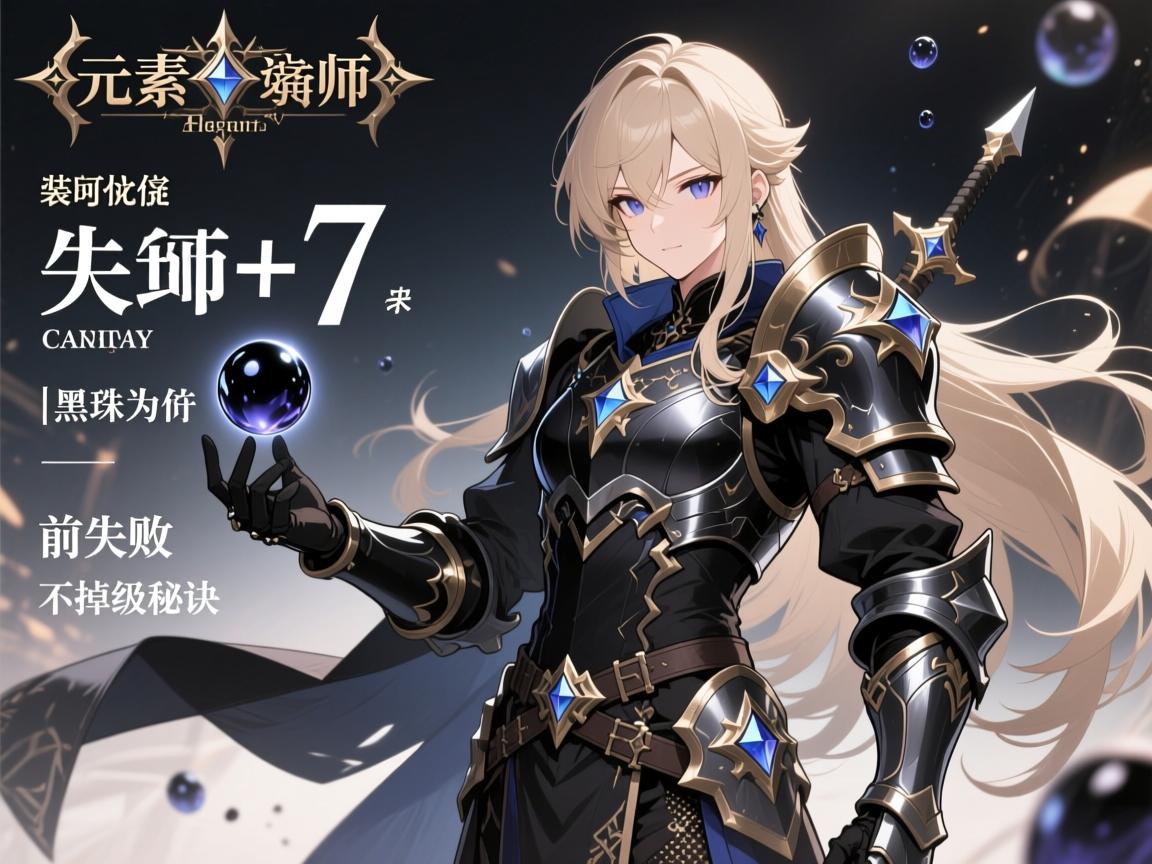 元素师装备强化顺序指南:黑珍珠为何优先?防具+7前失败不掉级秘诀 元素师装备强化顺序指南:黑珍珠为何优先?防具+7前失败不掉级秘诀