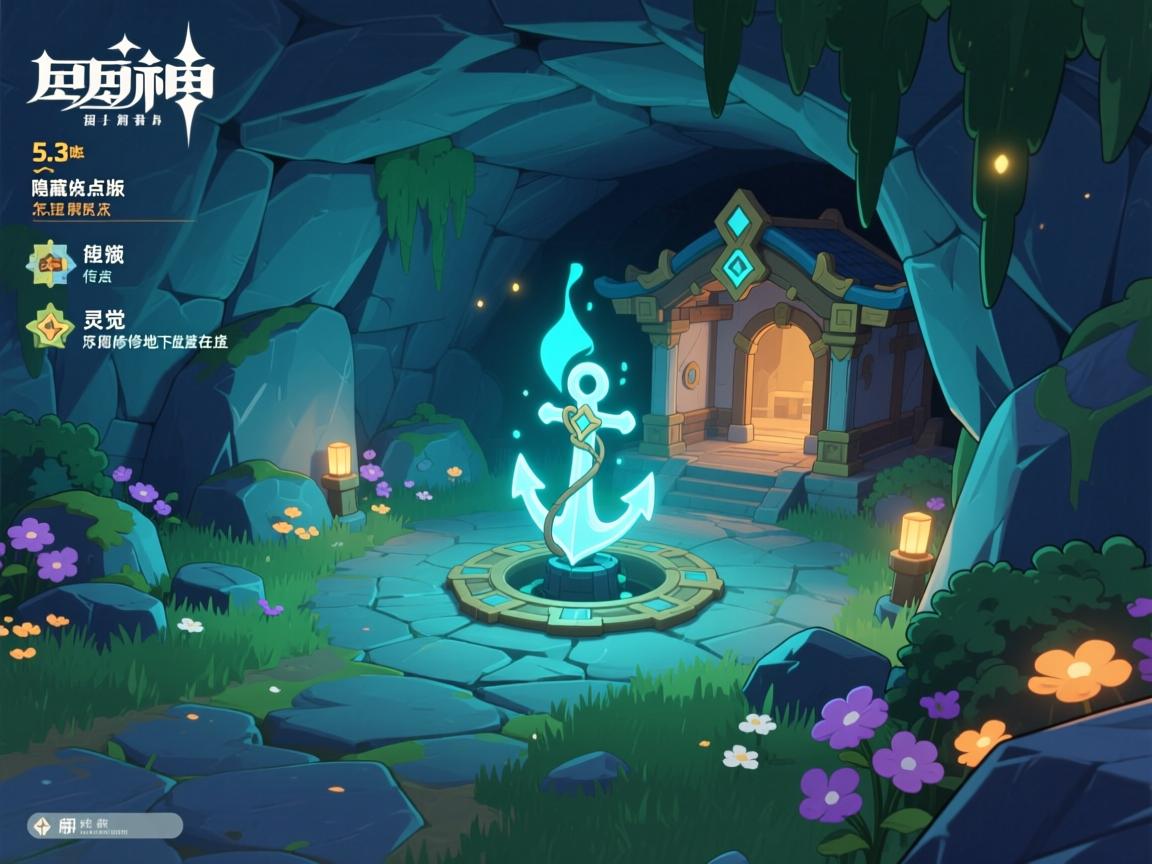 原神5.3版本隐藏锚点,怎么快速解锁地下传送点,灵觉隐修位置在哪 原神5.3版本隐藏锚点,怎么快速解锁地下传送点,灵觉隐修位置在哪