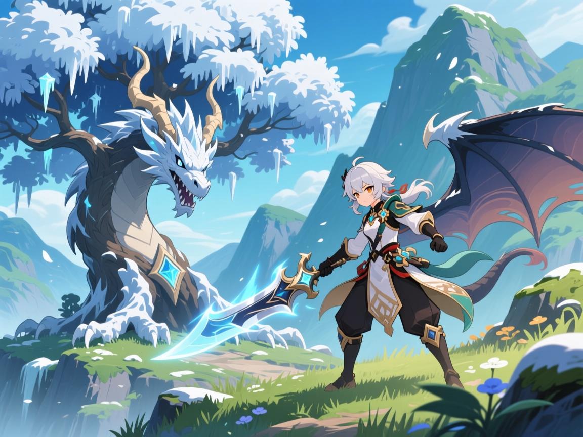 原神1.2活动攻略,白垩与黑龙怎么玩,山中之物任务如何完成,霜覆的奇迹之树怎么打 原神1.2活动攻略,白垩与黑龙怎么玩,山中之物任务如何完成,霜覆的奇迹之树怎么打