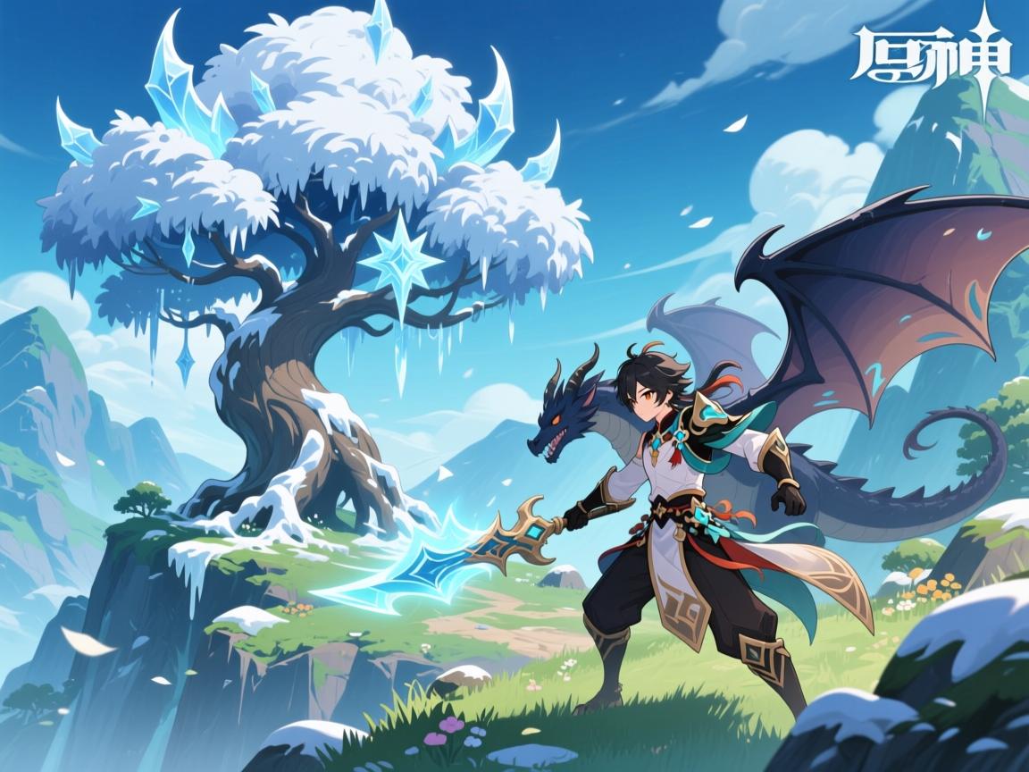 原神1.2活动攻略,白垩与黑龙怎么玩,山中之物任务如何完成,霜覆的奇迹之树怎么打 原神1.2活动攻略,白垩与黑龙怎么玩,山中之物任务如何完成,霜覆的奇迹之树怎么打