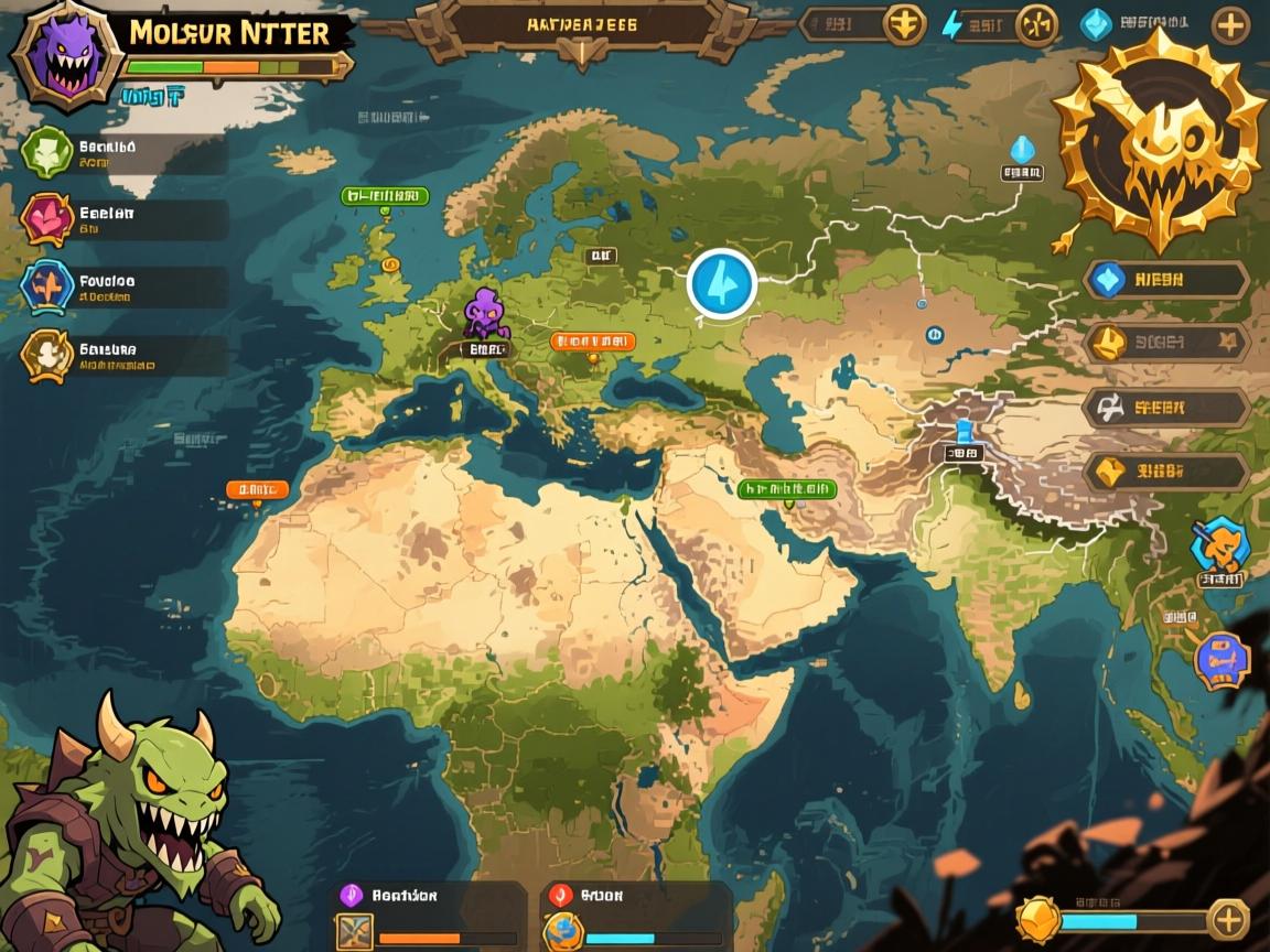 怪物猎人荒野切换地图刷新大小金技巧,顺便问下地图传送点怎么找 怪物猎人荒野切换地图刷新大小金技巧,顺便问下地图传送点怎么找