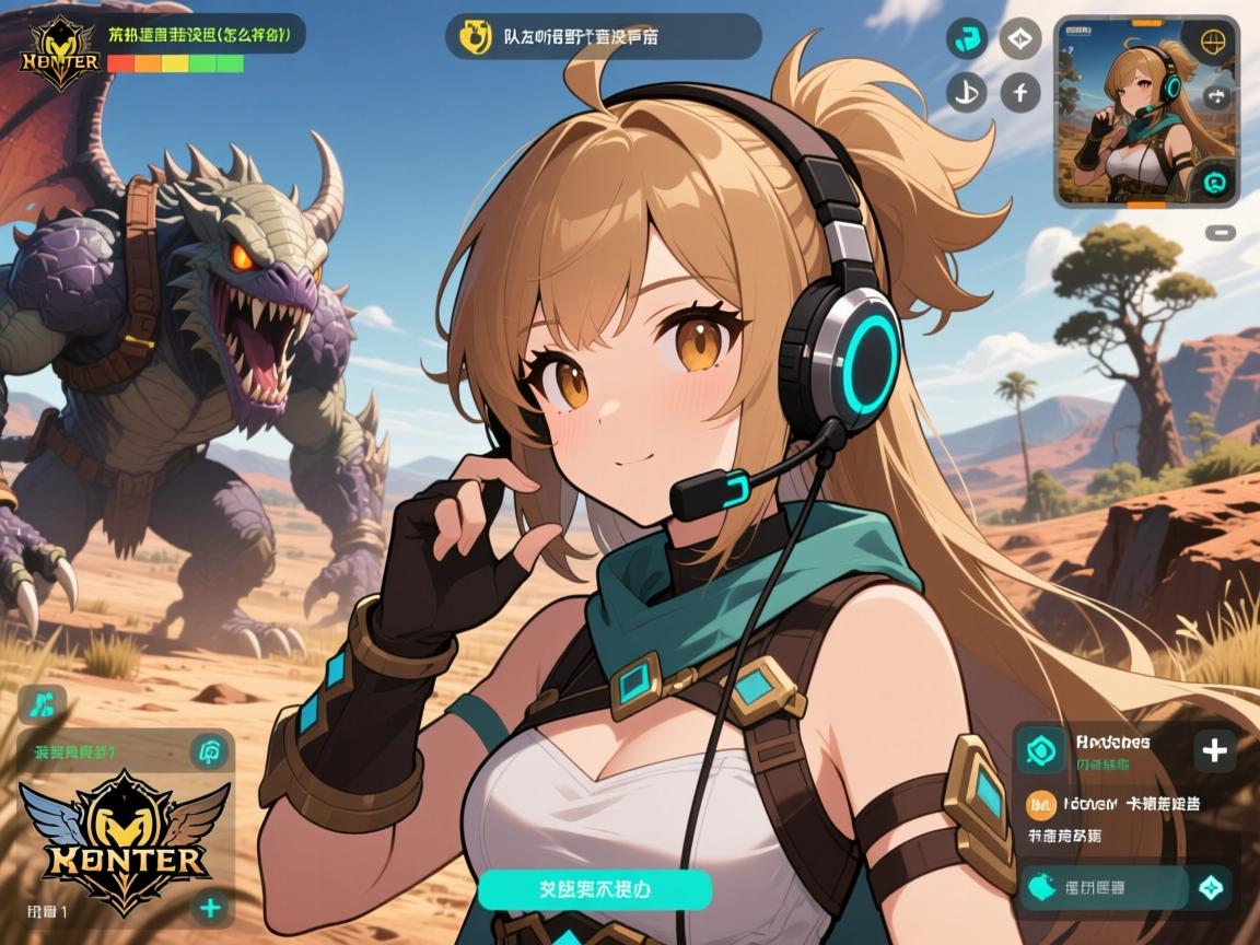 怪物猎人荒野联机语音没声音,怎么设置,队友听不到,语音卡顿延迟怎么办 怪物猎人荒野联机语音没声音,怎么设置,队友听不到,语音卡顿延迟怎么办