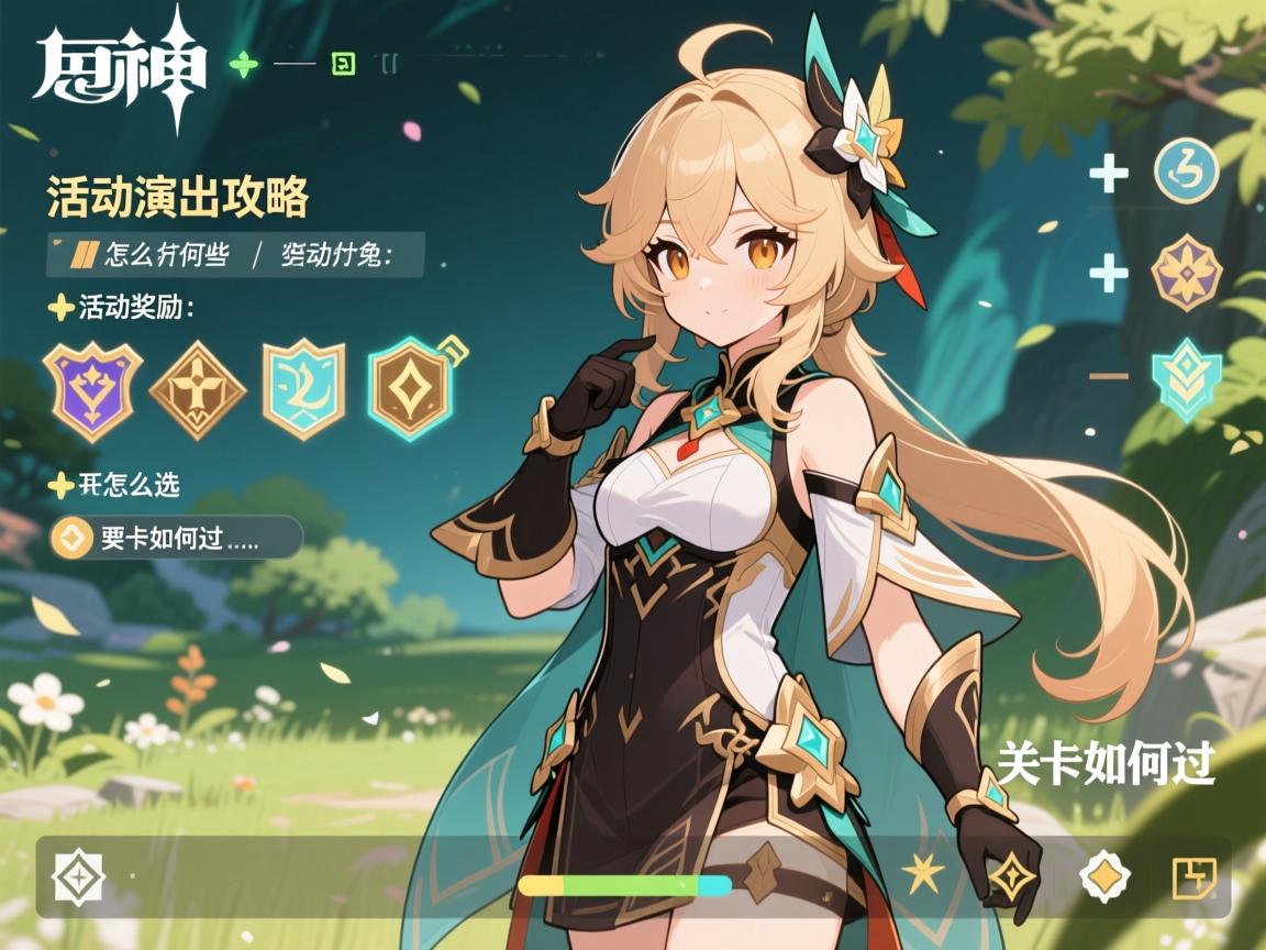 原神活动演出攻略,活动奖励有哪些,角色怎么选,关卡如何过 原神活动演出攻略,活动奖励有哪些,角色怎么选,关卡如何过