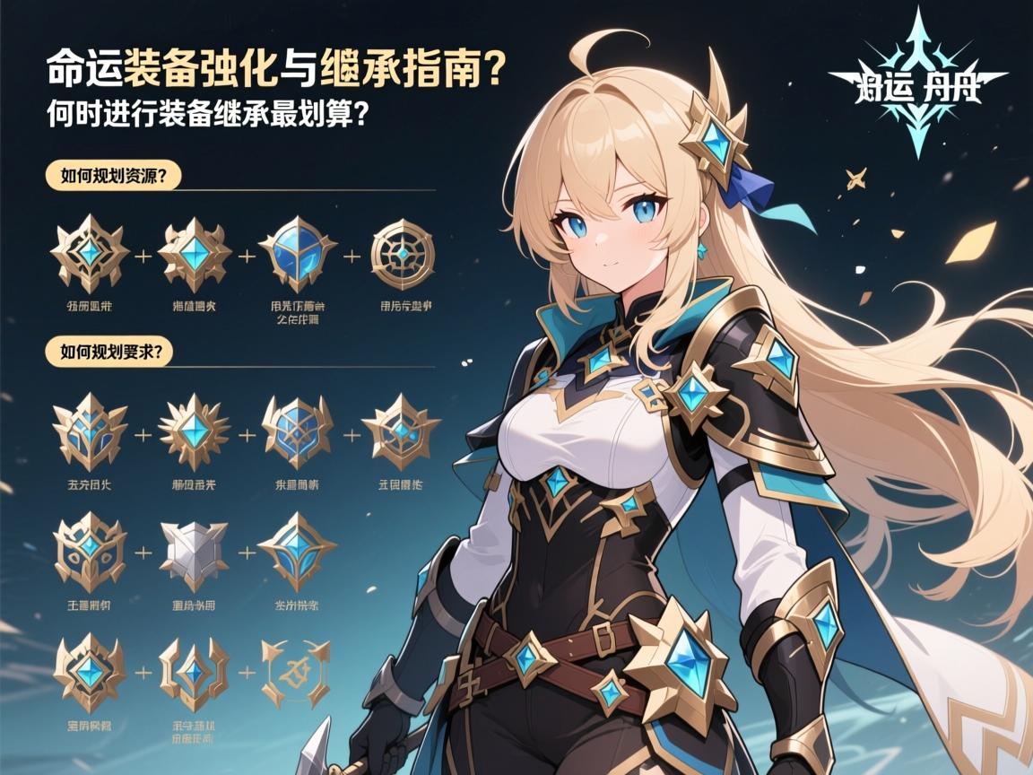 命运方舟装备强化与继承顺序指南:如何规划资源?何时进行装备继承最划算? 命运方舟装备强化与继承顺序指南:如何规划资源?何时进行装备继承最划算?