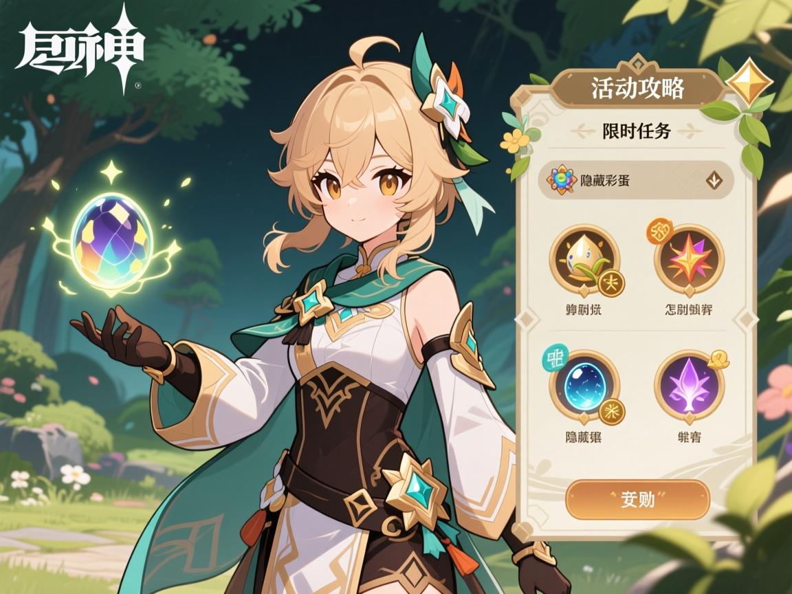 原神活动故事攻略,活动剧情怎么解锁,限时任务奖励有哪些,隐藏彩蛋怎么触发 原神活动故事攻略,活动剧情怎么解锁,限时任务奖励有哪些,隐藏彩蛋怎么触发