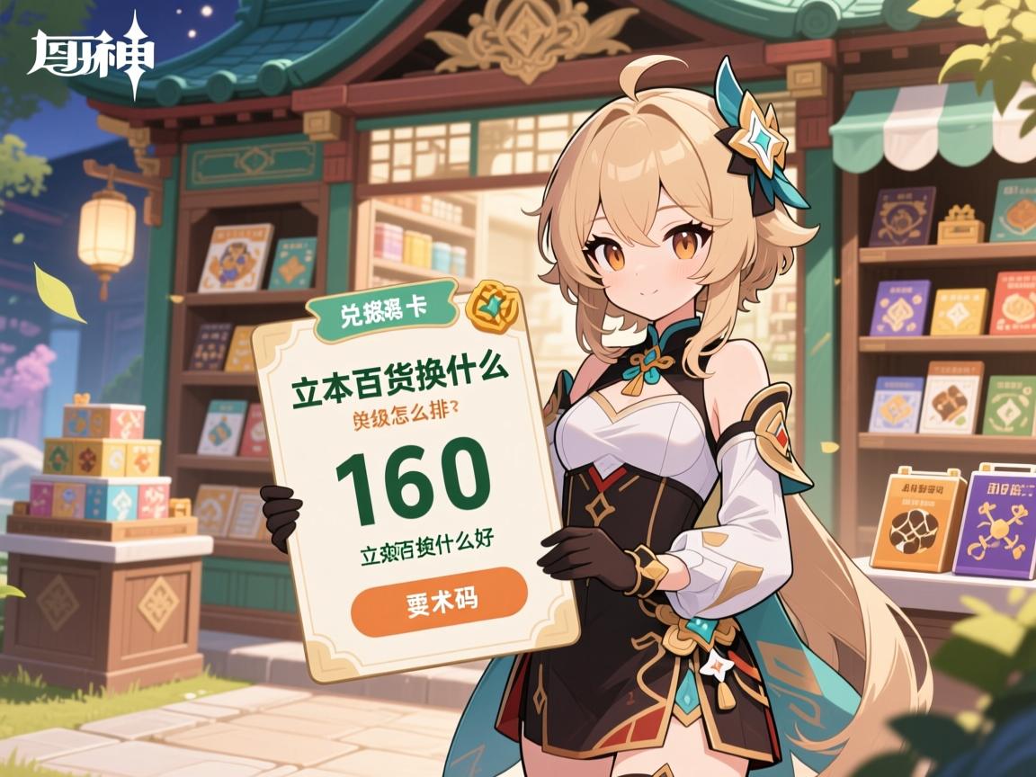 原神商店活动攻略,兑换码怎么领取,奖励优先级怎么排,立本百货换什么好 原神商店活动攻略,兑换码怎么领取,奖励优先级怎么排,立本百货换什么好