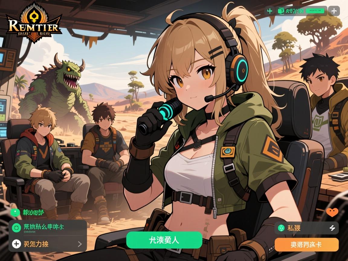 怪物猎人荒野队内语音怎么设置,怎么切换频道,如何私聊队友,卡顿怎么办 怪物猎人荒野队内语音怎么设置,怎么切换频道,如何私聊队友,卡顿怎么办