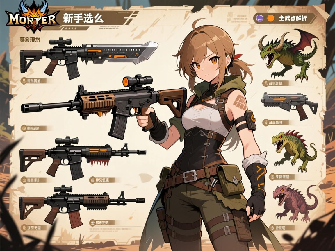 怪物猎人荒野武器简称,新手怎么选武器,全武器特点解析 怪物猎人荒野武器简称,新手怎么选武器,全武器特点解析