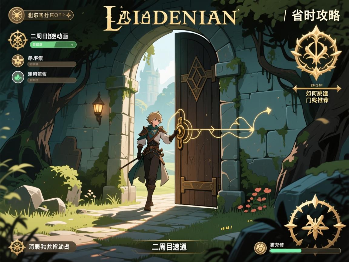 艾尔登法环省时攻略,如何跳过开门动画,二周目速通路线推荐 艾尔登法环省时攻略,如何跳过开门动画,二周目速通路线推荐