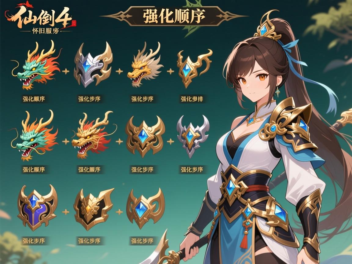 装备强化顺序怎么排序图片天龙怀旧服强化顺序怎么排?仙剑4装备强化步骤如何? 装备强化顺序怎么排序图片天龙怀旧服强化顺序怎么排?仙剑4装备强化步骤如何?