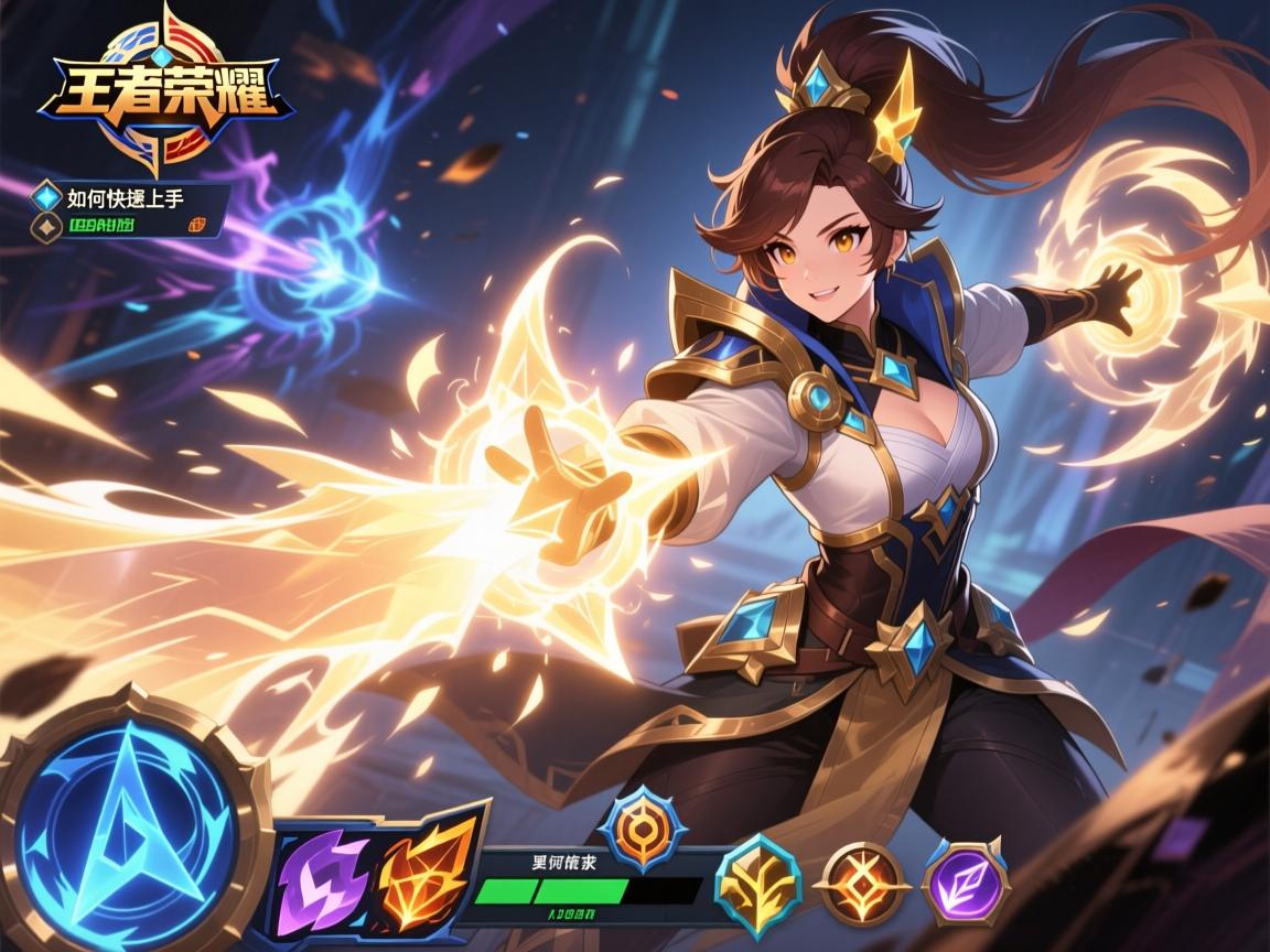 王者荣耀光耀连招技巧,如何快速上手,团战怎么切入,技能如何衔接 王者荣耀光耀连招技巧,如何快速上手,团战怎么切入,技能如何衔接