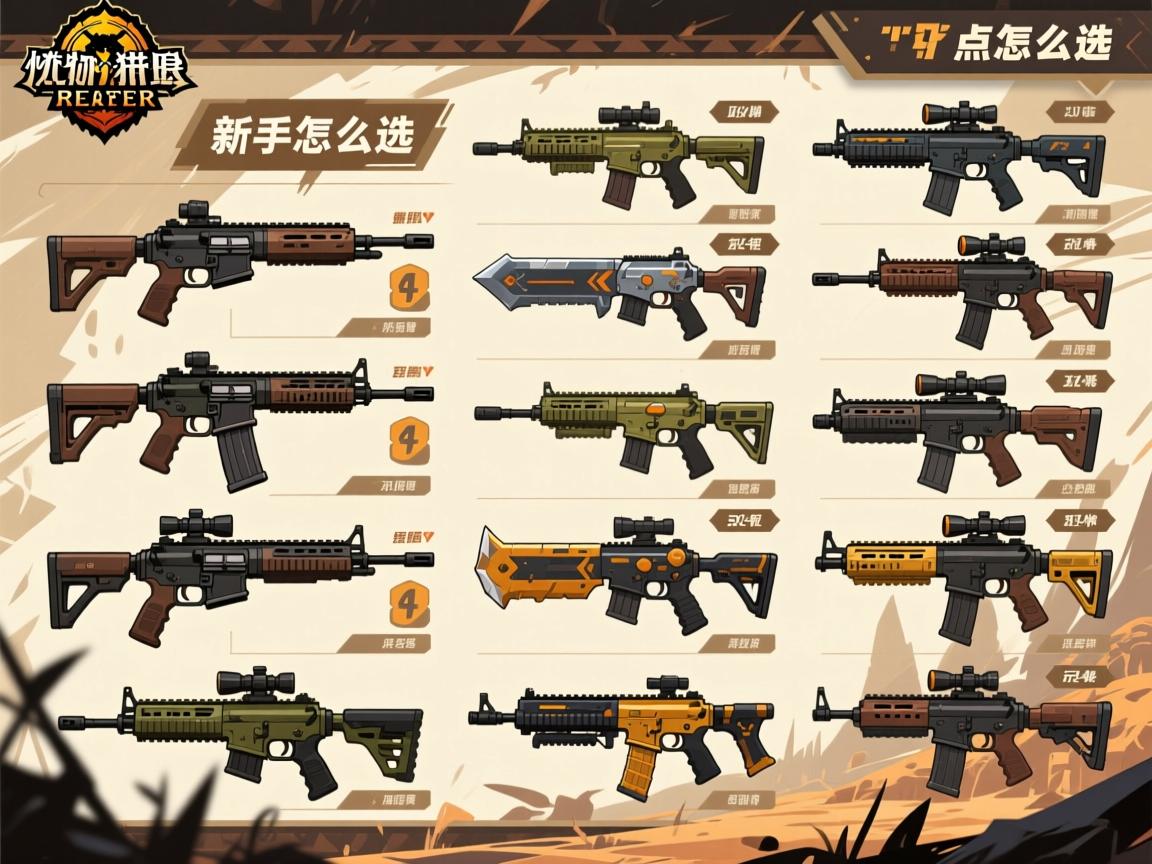 怪物猎人荒野武器分类指南,新手武器怎么选,近战远程哪个强,双武器如何搭配 怪物猎人荒野武器分类指南,新手武器怎么选,近战远程哪个强,双武器如何搭配