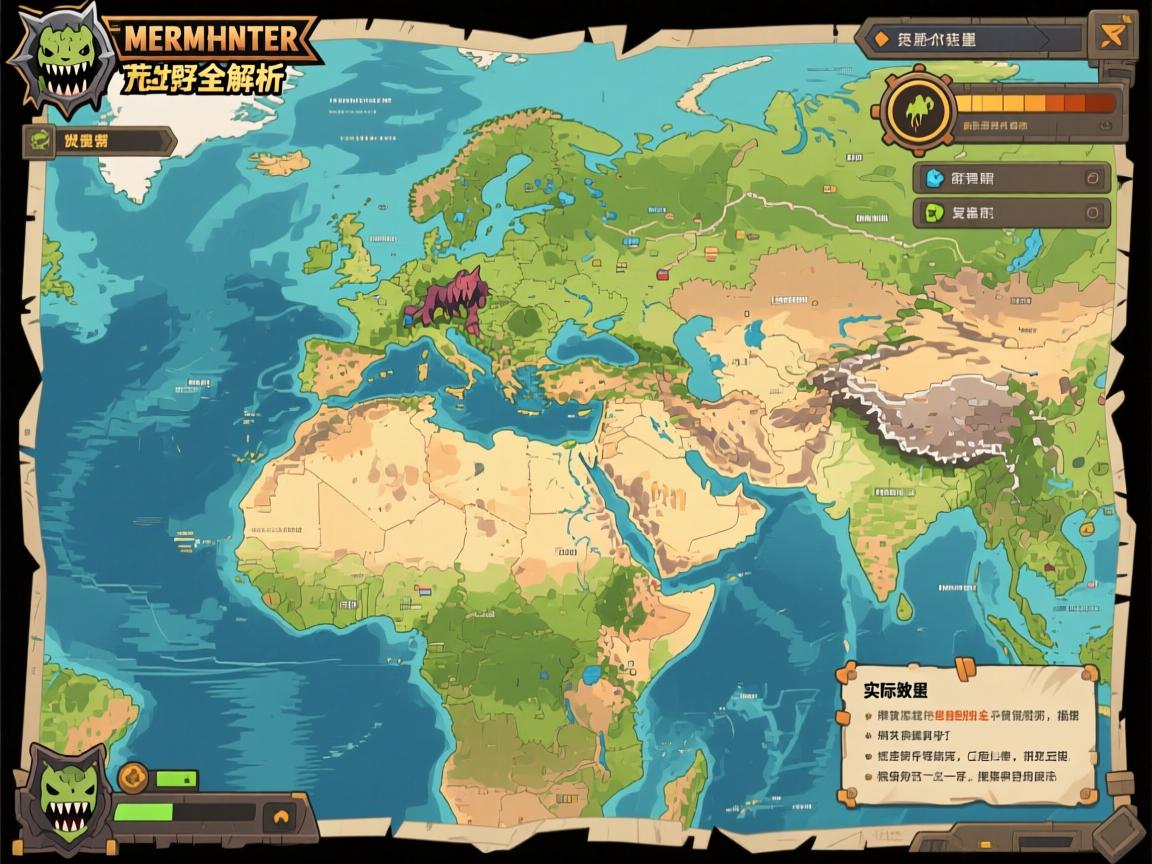 怪物猎人荒野地图只有一个吗?实际地图数量与解锁条件全解析 怪物猎人荒野地图只有一个吗?实际地图数量与解锁条件全解析