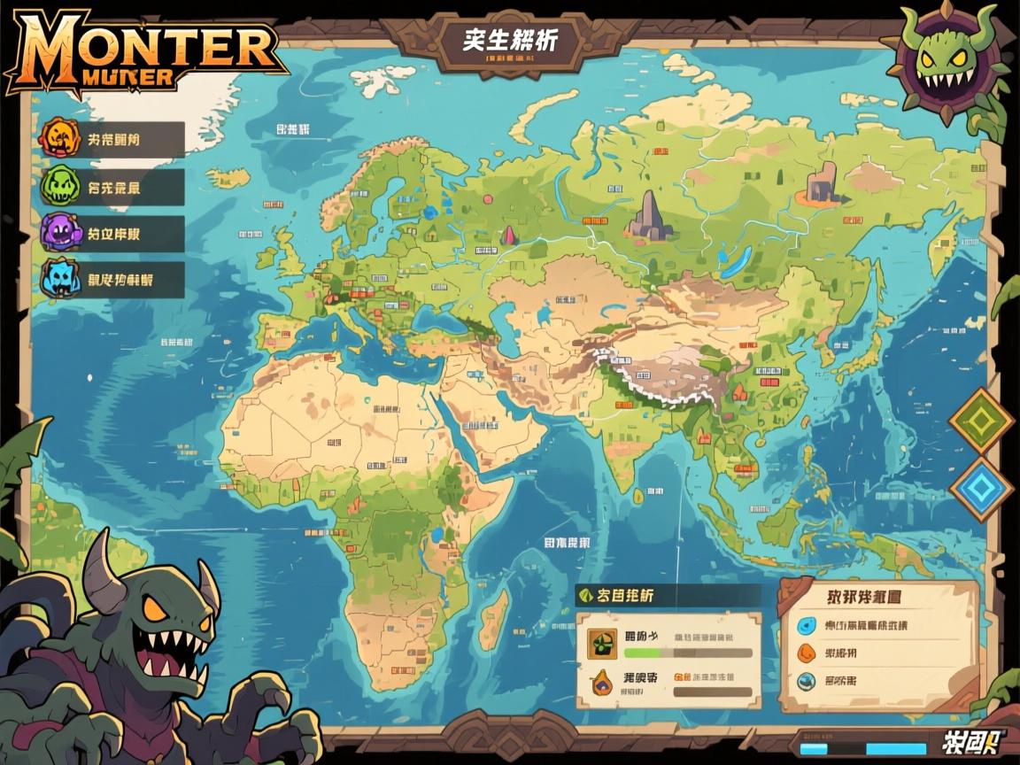 怪物猎人荒野地图只有一个吗?实际地图数量与解锁条件全解析 怪物猎人荒野地图只有一个吗?实际地图数量与解锁条件全解析