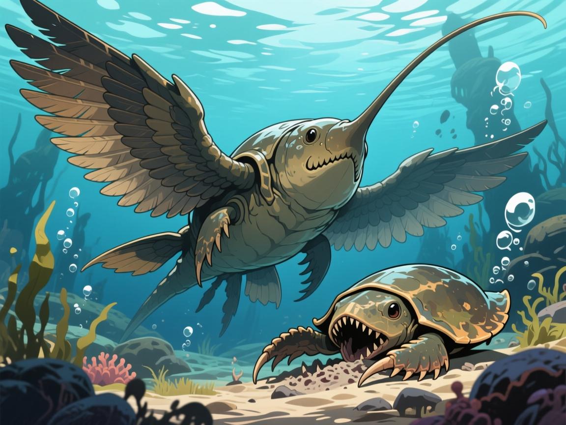 巨型羽翅鲎是什么,为何灭绝,现代鲎如何生存 巨型羽翅鲎是什么,为何灭绝,现代鲎如何生存