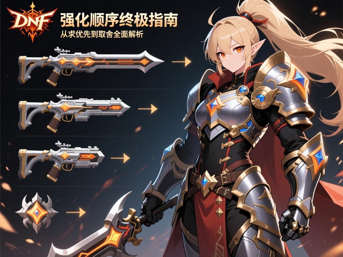 DNF手游装备强化顺序终极指南:从武器优先到防具取舍的全面解析 DNF手游装备强化顺序终极指南:从武器优先到防具取舍的全面解析