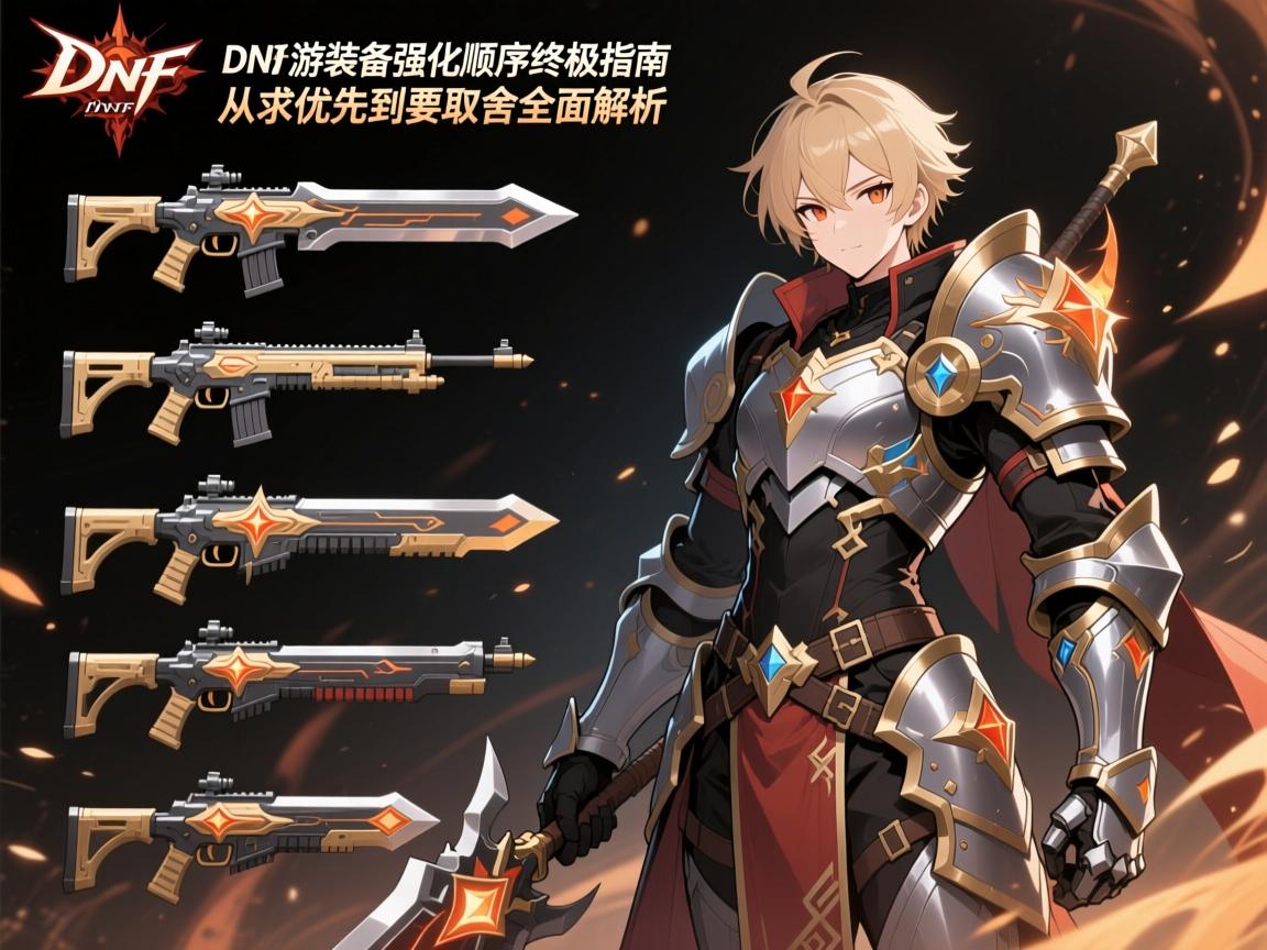 DNF手游装备强化顺序终极指南:从武器优先到防具取舍的全面解析 DNF手游装备强化顺序终极指南:从武器优先到防具取舍的全面解析