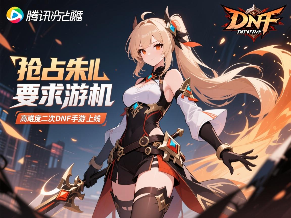 抢占腾讯先机 高难度二次元DNF手游上线 抢占腾讯先机 高难度二次元DNF手游上线