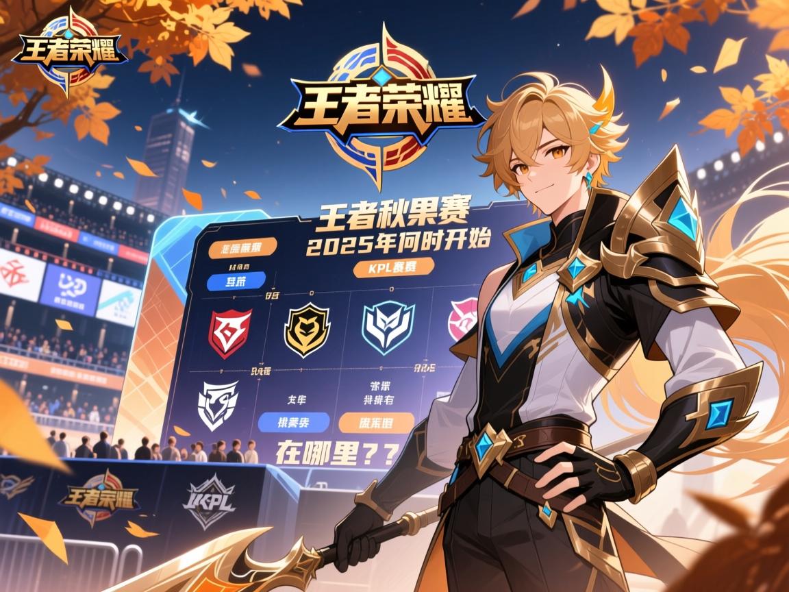 王者荣耀秋季赛kpl赛程2025年何时开始,有哪些战队参加,在哪里举办? 王者荣耀秋季赛kpl赛程2025年何时开始,有哪些战队参加,在哪里举办?