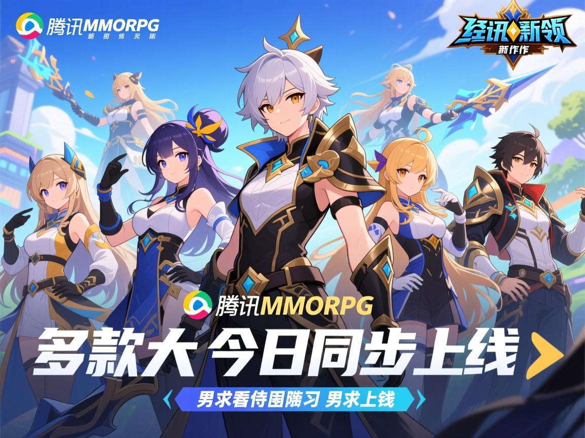 腾讯MMORPG新作领衔 多款大作今日同步上线 腾讯MMORPG新作领衔 多款大作今日同步上线