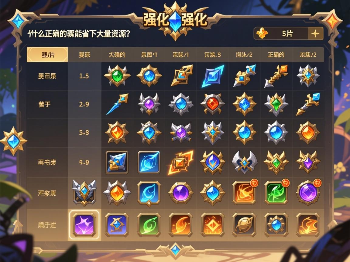 装备强化附魔顺序表图片_为什么正确的步骤能省下大量资源? 装备强化附魔顺序表图片_为什么正确的步骤能省下大量资源?