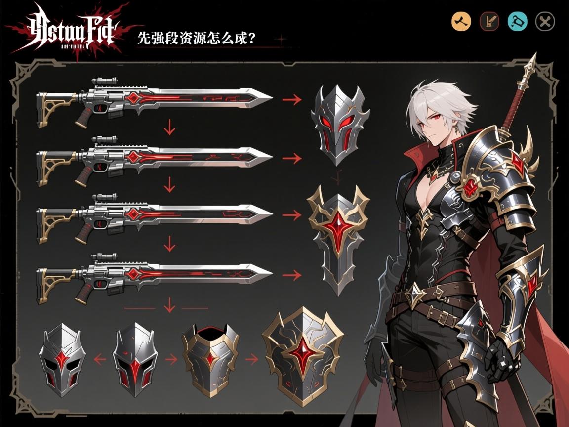 鬼泣装备强化顺序图_先强化武器还是防具?不同阶段资源怎么分配? 鬼泣装备强化顺序图_先强化武器还是防具?不同阶段资源怎么分配?