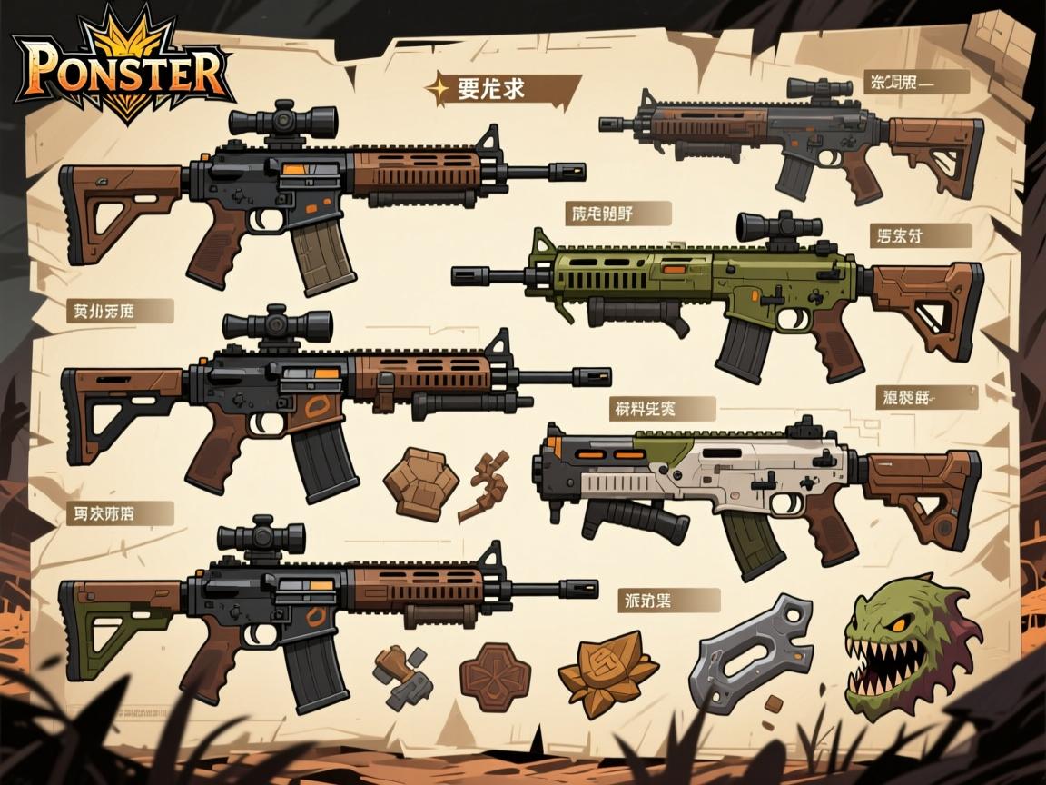 怪物猎人荒野生产武器一览,武器怎么制作,材料如何获取,派生系统怎么用 怪物猎人荒野生产武器一览,武器怎么制作,材料如何获取,派生系统怎么用