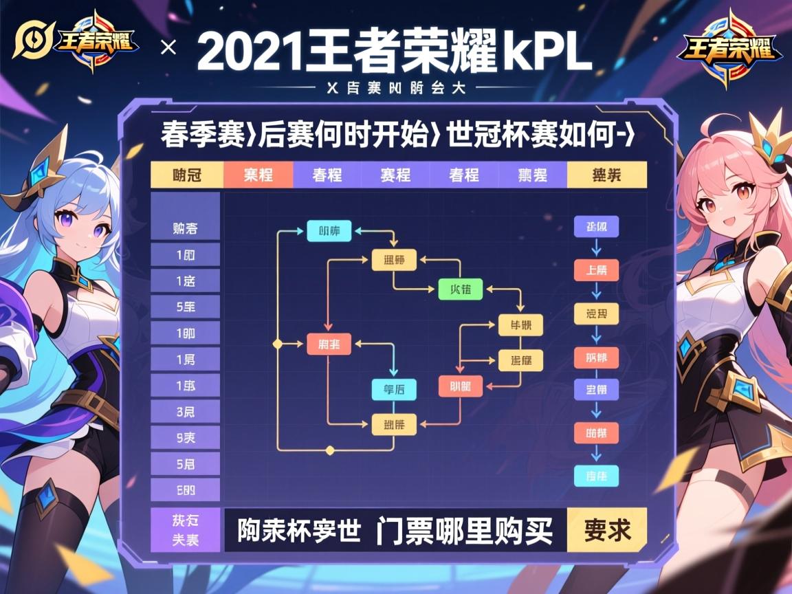 2021王者荣耀kpl赛程表,春季赛季后赛何时开始,世冠杯赛程如何安排,门票哪里购买 2021王者荣耀kpl赛程表,春季赛季后赛何时开始,世冠杯赛程如何安排,门票哪里购买
