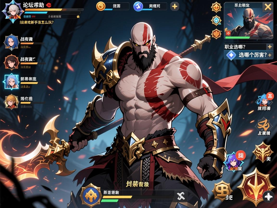 论坛求助:战神夜袭这游戏新手该怎么玩?职业选哪个厉害? 论坛求助:战神夜袭这游戏新手该怎么玩?职业选哪个厉害?