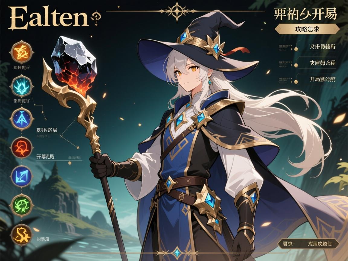 艾尔登法环法师攻略流程,开局选什么职业好,陨石杖早期怎么获得 艾尔登法环法师攻略流程,开局选什么职业好,陨石杖早期怎么获得