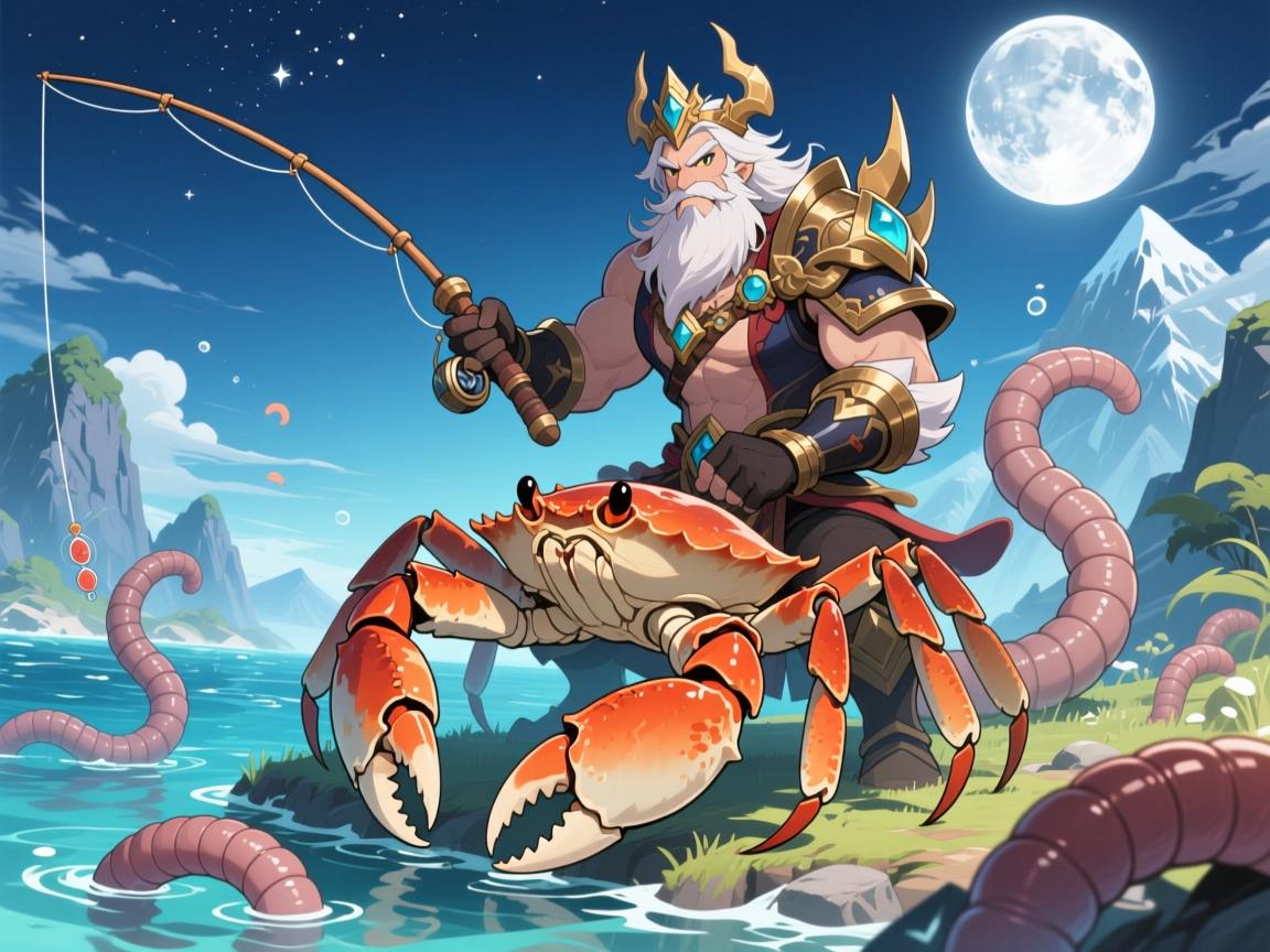 蚯蚓王哪里多,刷新时间,怎么钓帝王蟹,银月山海位置 蚯蚓王哪里多,刷新时间,怎么钓帝王蟹,银月山海位置