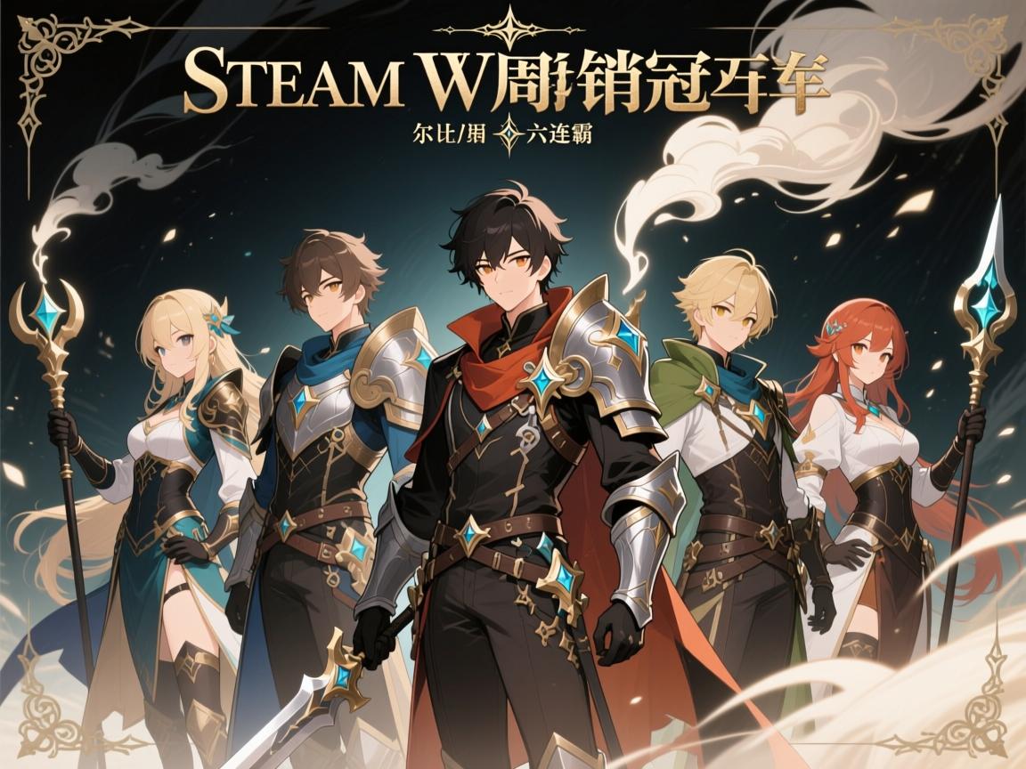 Steam周销冠艾尔登法环六连霸 Steam周销冠艾尔登法环六连霸