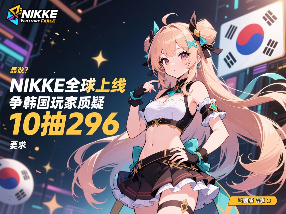 NIKKE全球上线引争议韩国玩家质疑10抽296 NIKKE全球上线引争议韩国玩家质疑10抽296