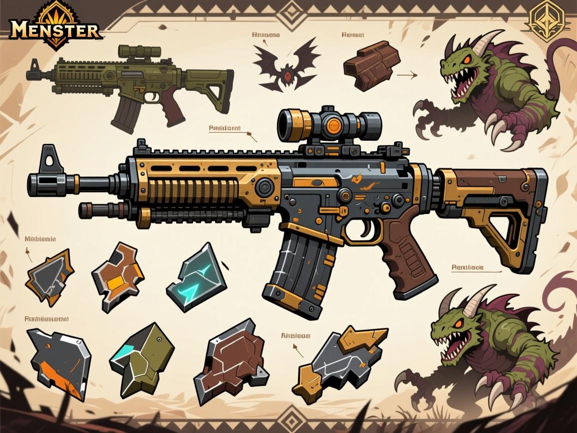 怪物猎人荒野武器材料图,机械武器怎么合成,武器碎片哪里刷,历战怪物怎么打 怪物猎人荒野武器材料图,机械武器怎么合成,武器碎片哪里刷,历战怪物怎么打