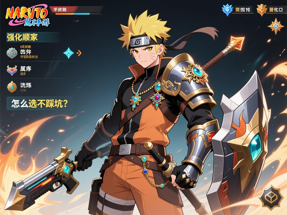 火影手游装备强化顺序_平民玩家先升武器还是防具?饰品洗练属性怎么选不踩坑? 火影手游装备强化顺序_平民玩家先升武器还是防具?饰品洗练属性怎么选不踩坑?